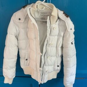 White Puffer Jacket